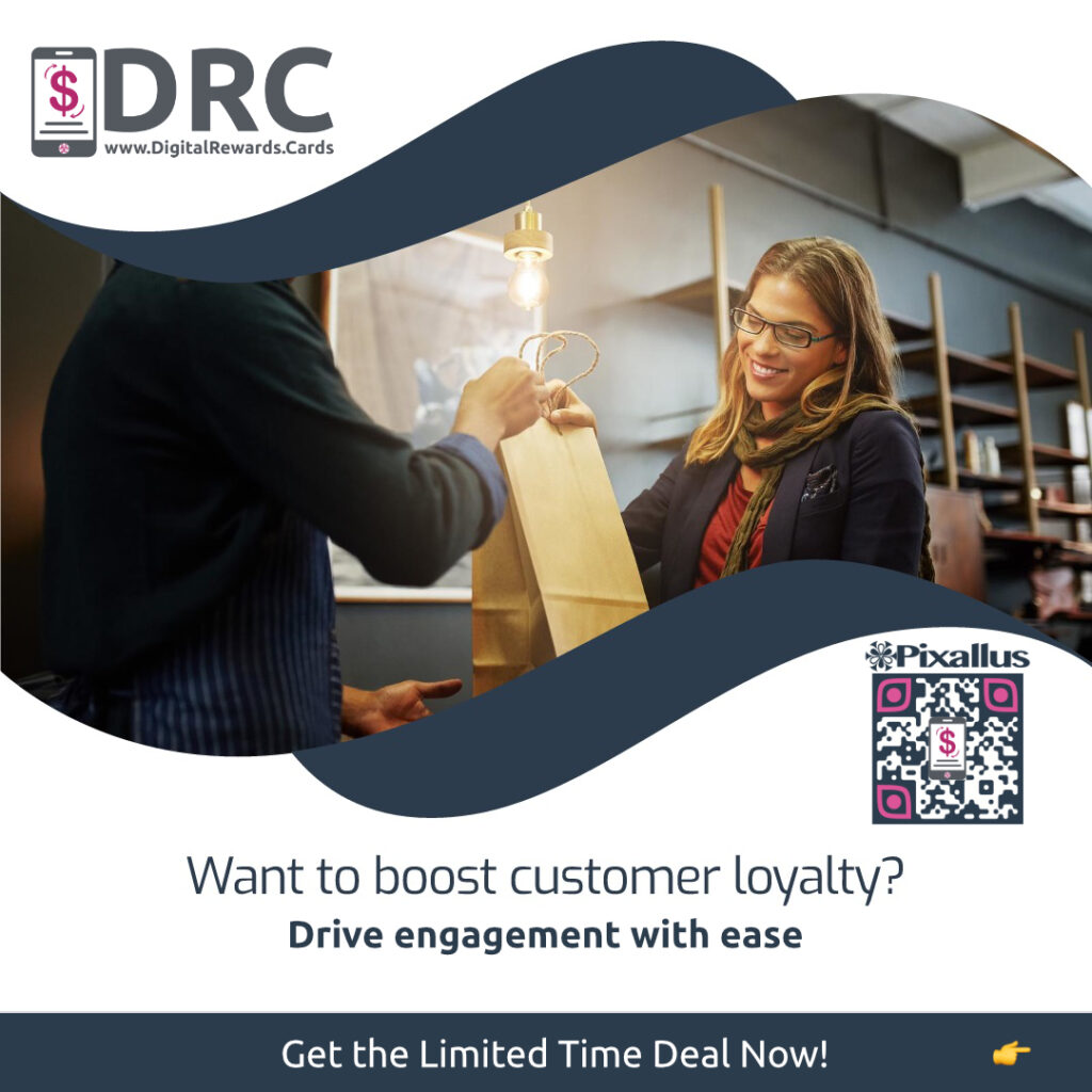 Digital Rewards Cards (DRC) Gets New Features and Launches Limited Time Deal 1 Pixallus DRC LTD QR